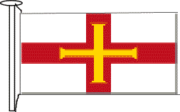 Guernsey's flag